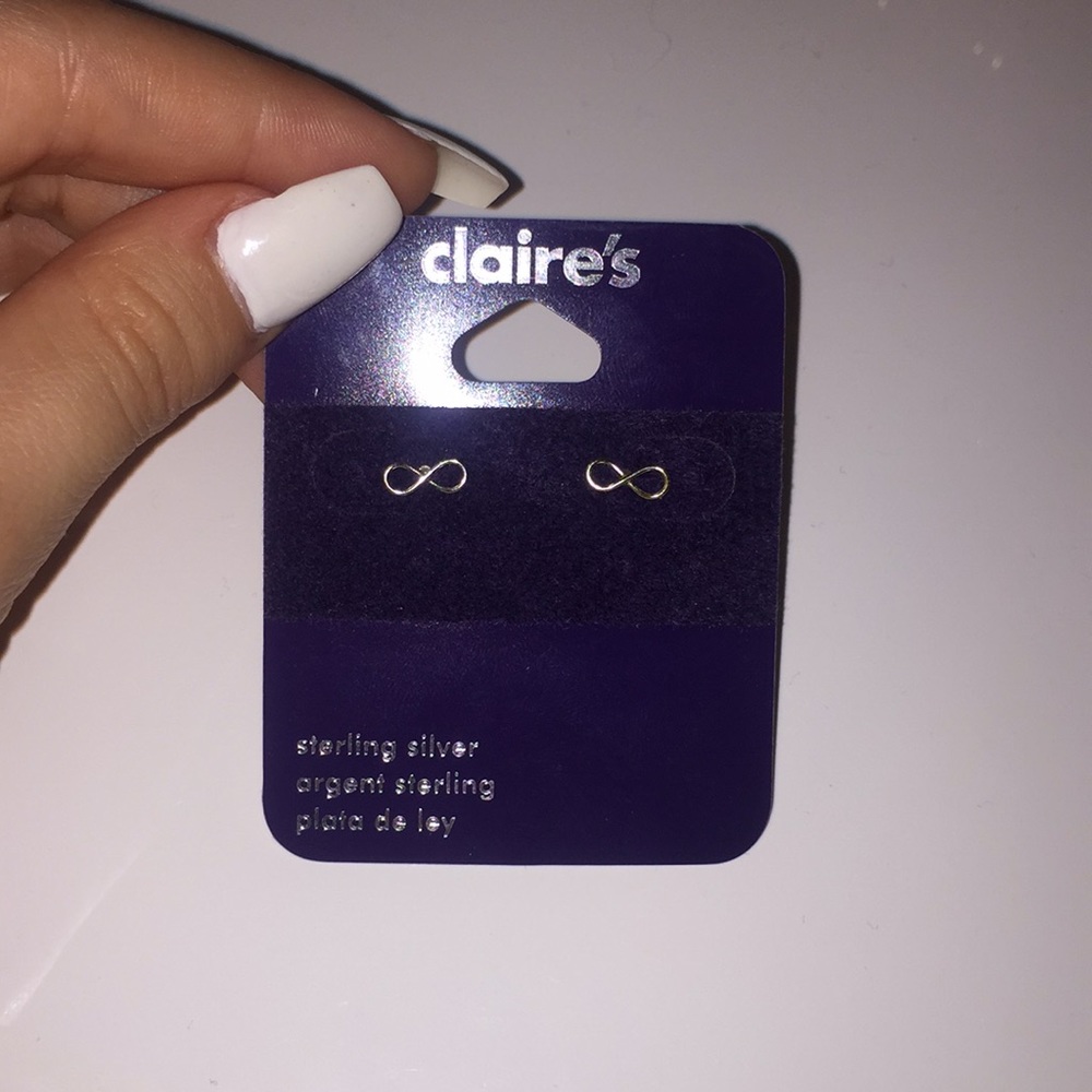 Sterling Silver Infinity Earrings